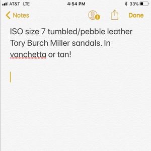 ISO Tory Burch Miller